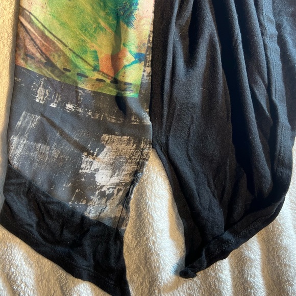 Edista Women's Graphic 3/4 Sleeve Relaxed Fit Top Size M - Picture 6 of 7